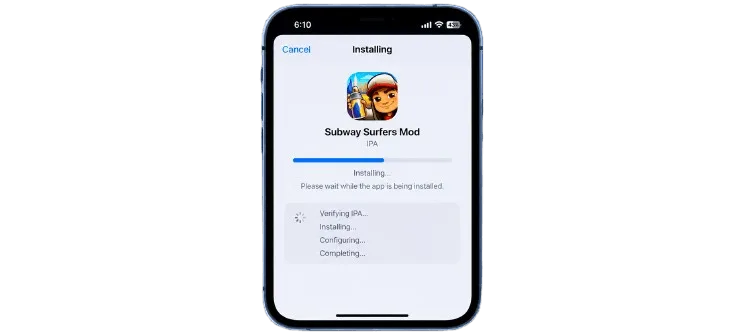 Step 5: Finally Subway Surfers Mod Installed
