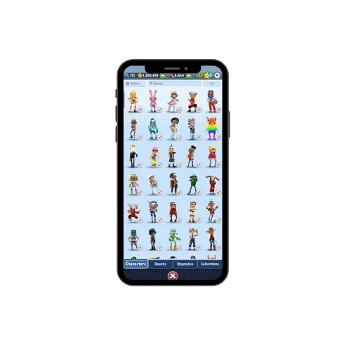 Wide Range of Characters in Subway Surfers MOD APK